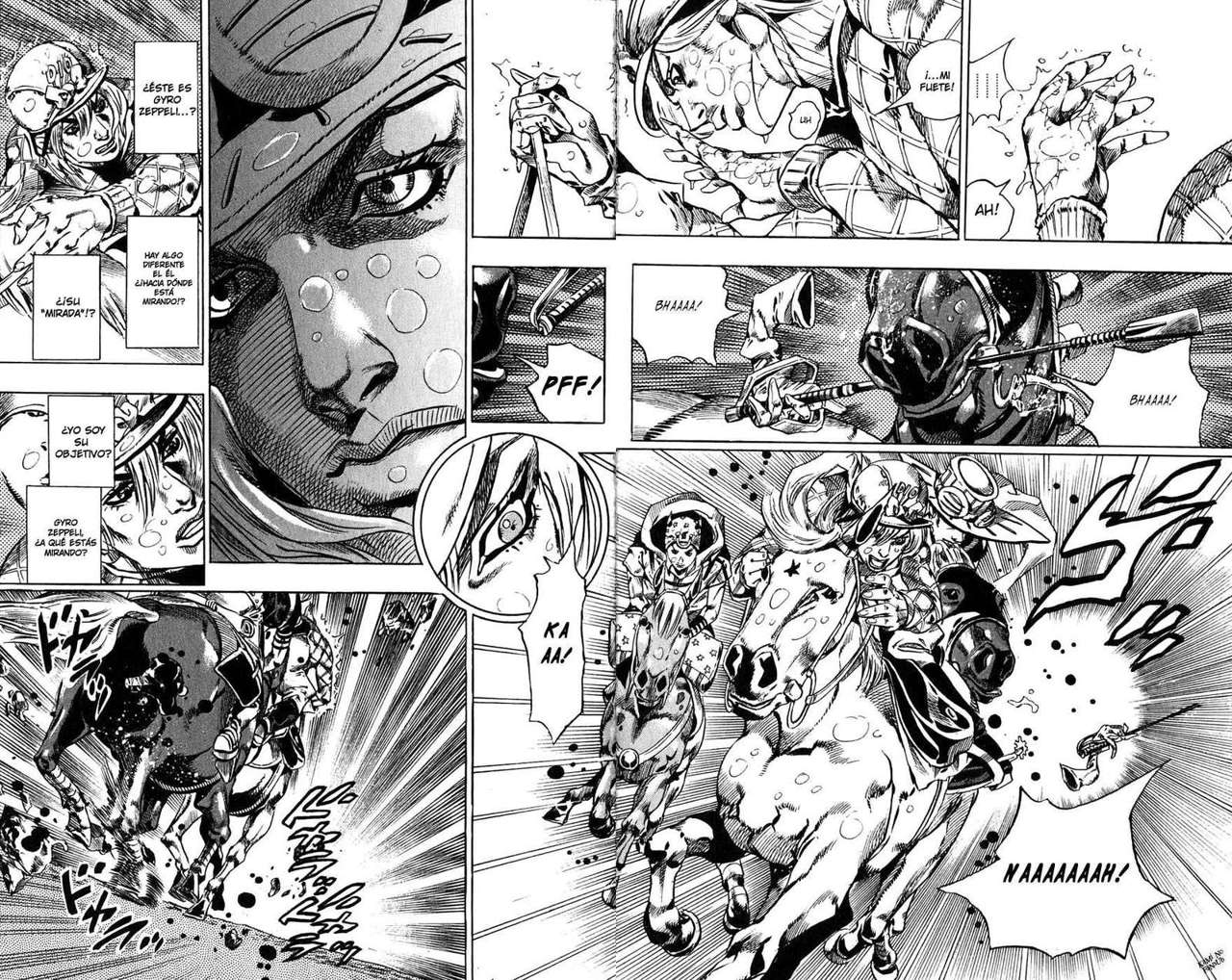 Read JoJo's Bizarre Adventure Parte 7 Steel Ball Run ES Manga Online