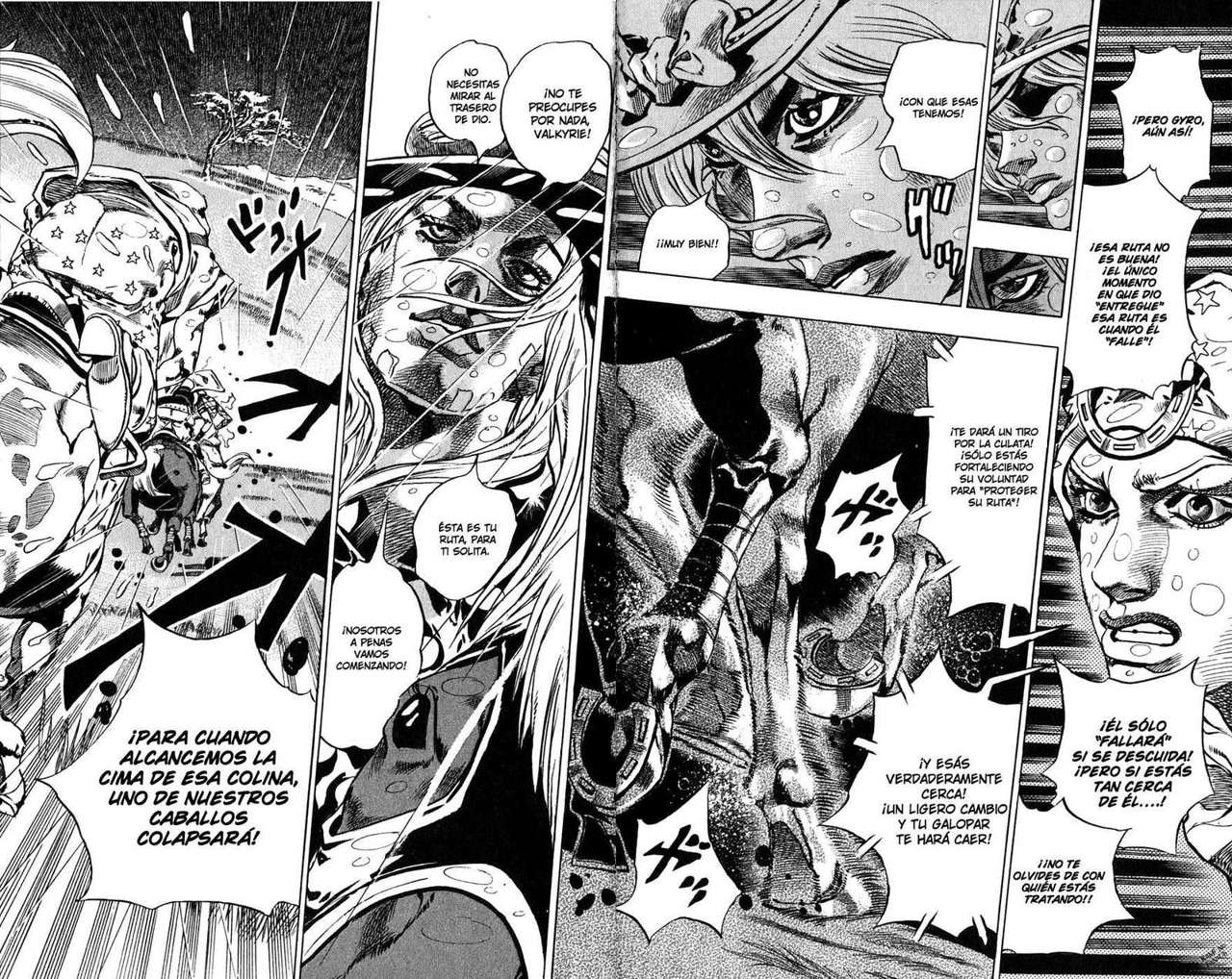 Read JoJo's Bizarre Adventure Parte 7 Steel Ball Run ES Manga Online