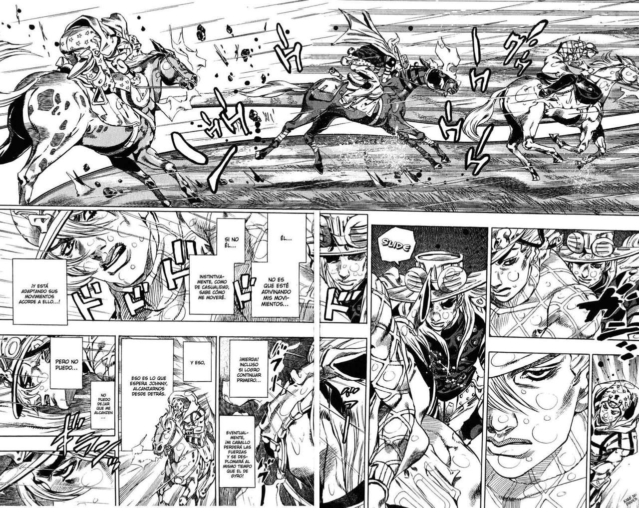 Read JoJo's Bizarre Adventure Parte 7 Steel Ball Run ES Manga Online
