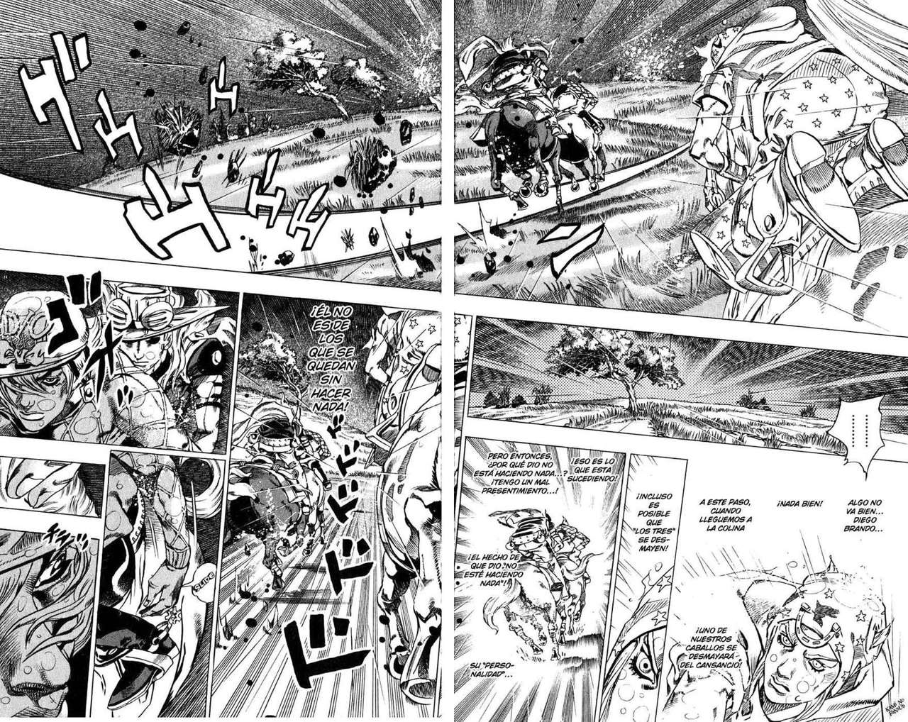 Read JoJo's Bizarre Adventure Parte 7 Steel Ball Run ES Manga Online