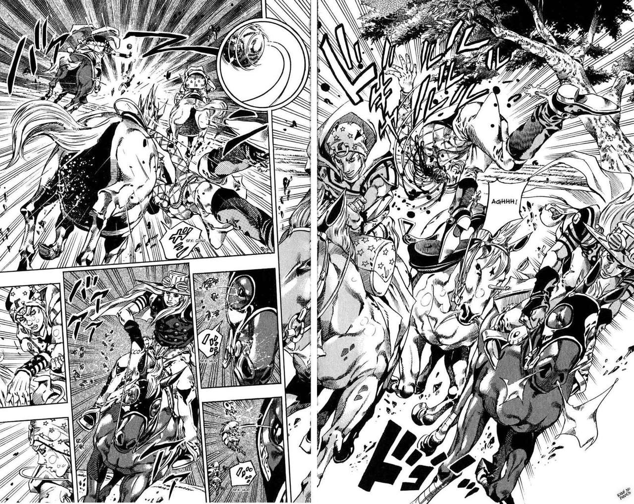 Read JoJo's Bizarre Adventure Parte 7 Steel Ball Run ES Manga Online