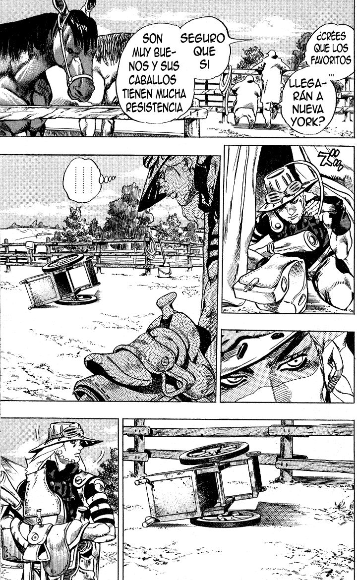 Read JoJo's Bizarre Adventure Parte 7 Steel Ball Run ES Manga Online