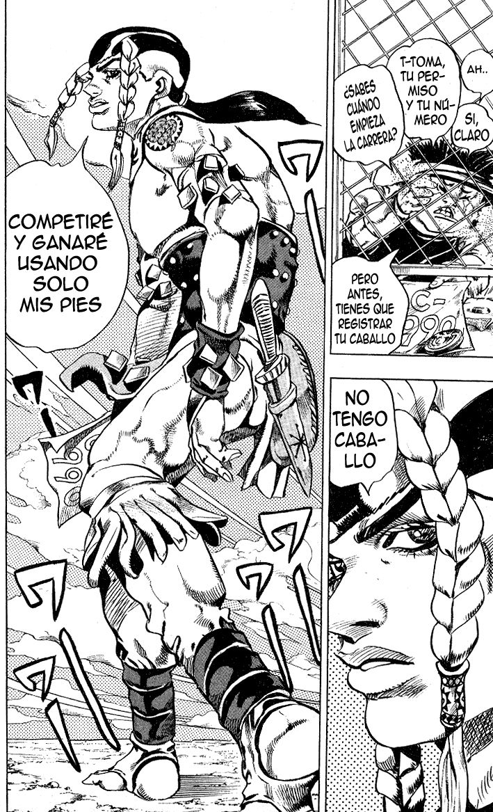 Read JoJo's Bizarre Adventure Parte 7 Steel Ball Run ES Manga Online