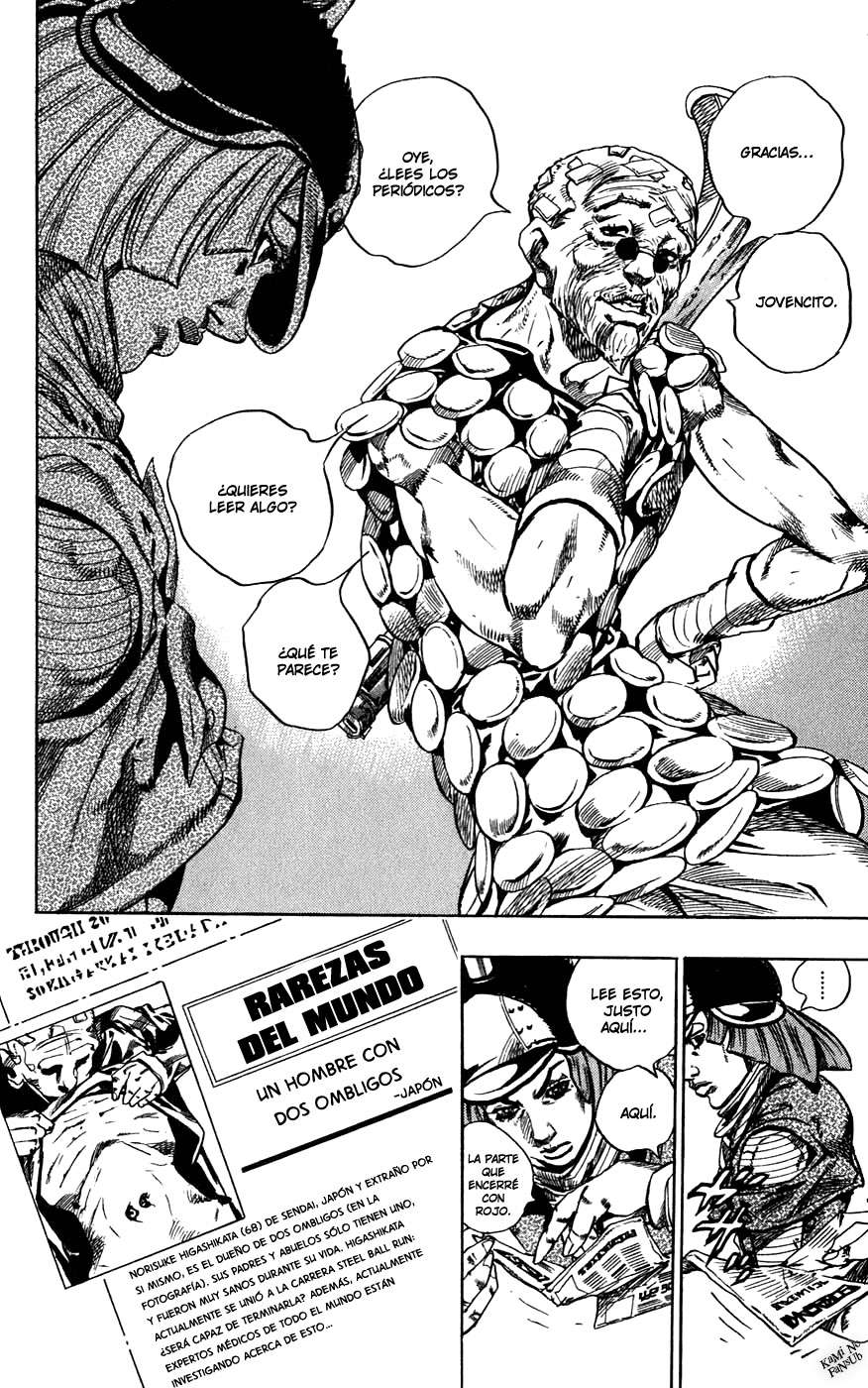 Read JoJo's Bizarre Adventure Parte 7 Steel Ball Run ES Manga Online