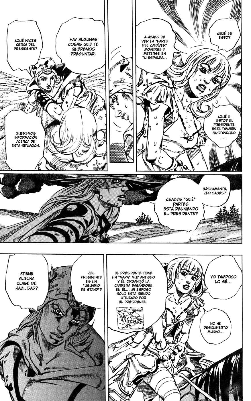 Read JoJo's Bizarre Adventure Parte 7 Steel Ball Run ES Manga Online