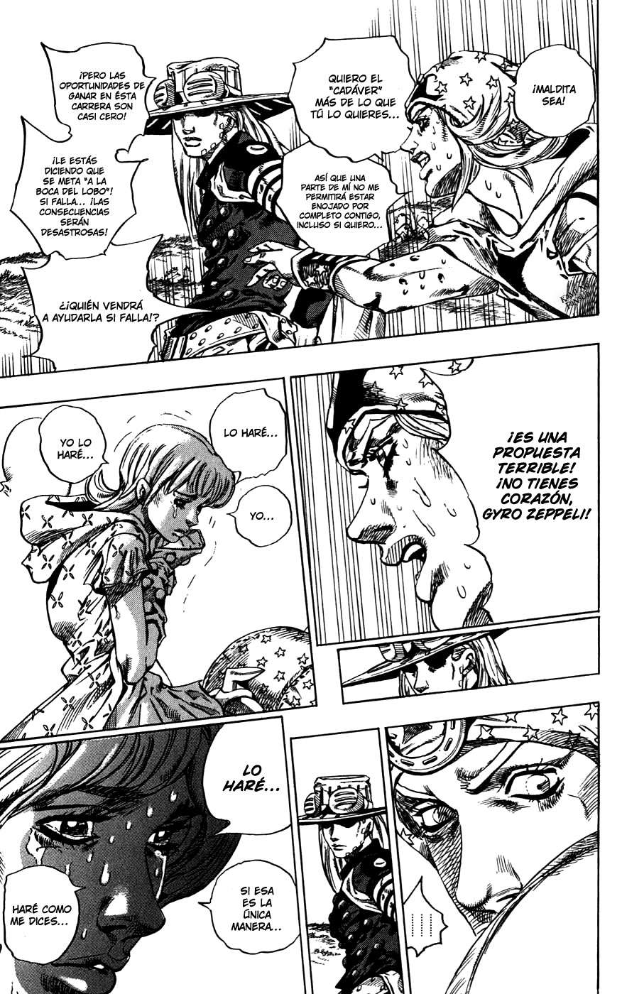 Read JoJo's Bizarre Adventure Parte 7 Steel Ball Run ES Manga Online
