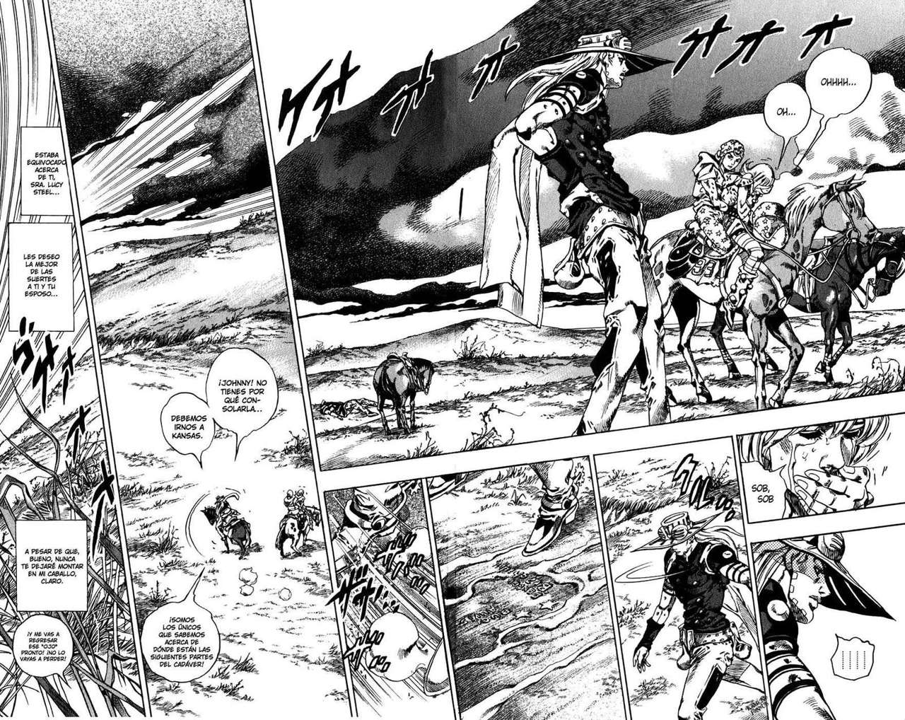 Read JoJo's Bizarre Adventure Parte 7 Steel Ball Run ES Manga Online