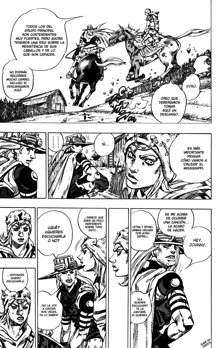 Read JoJo's Bizarre Adventure Parte 7 Steel Ball Run ES Manga Online