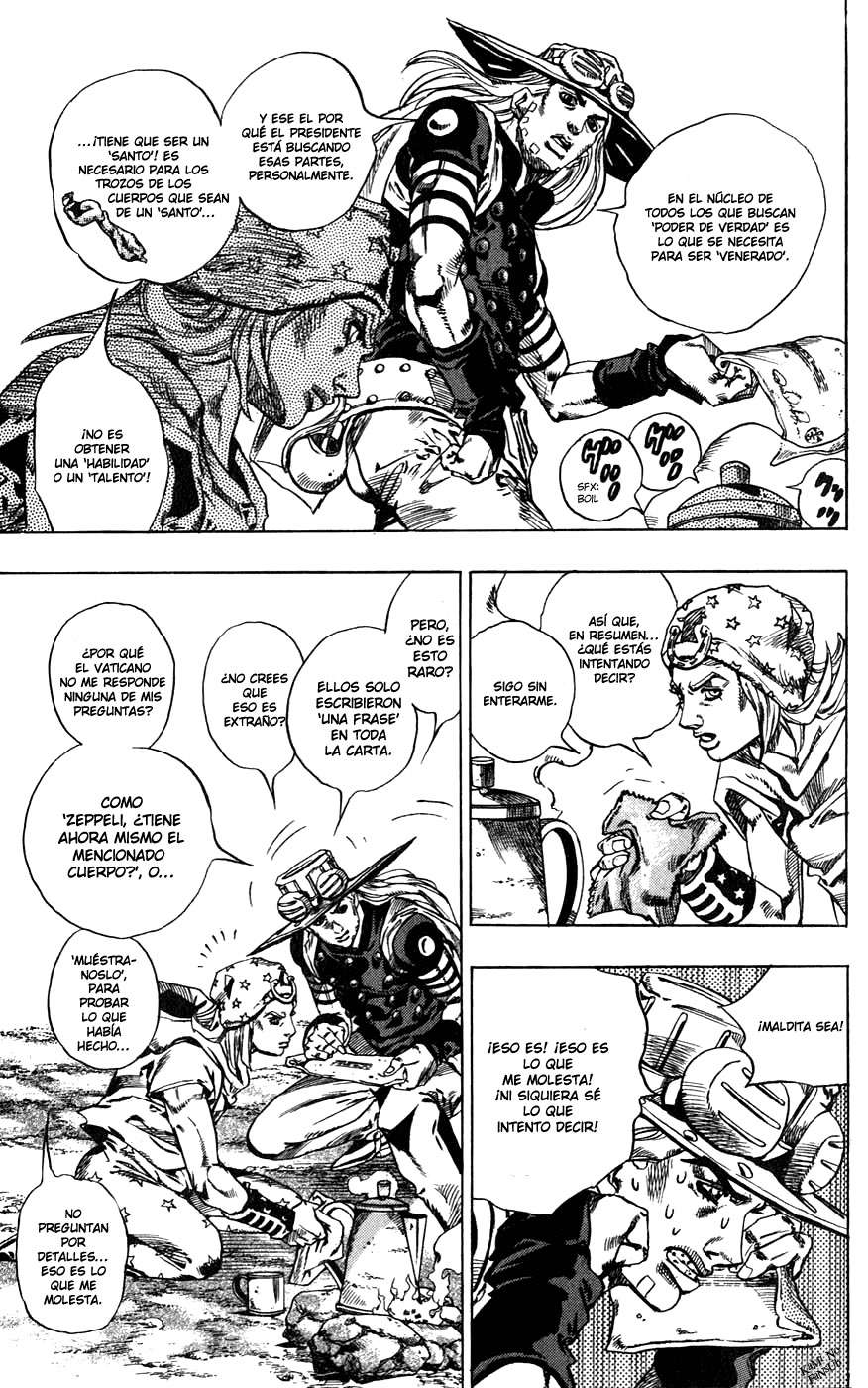 Read JoJo's Bizarre Adventure Parte 7 Steel Ball Run ES Manga Online