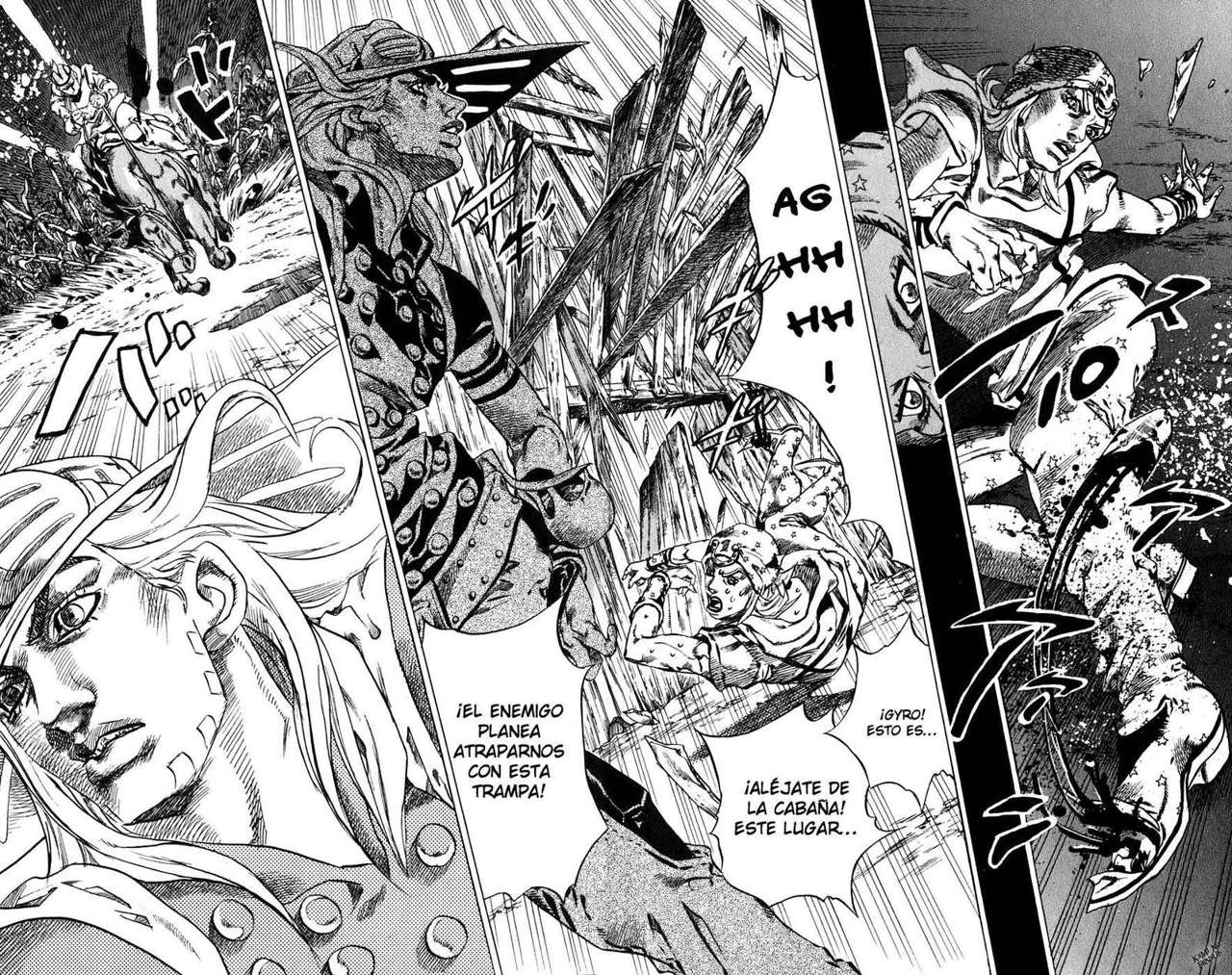 Read JoJo's Bizarre Adventure Parte 7 Steel Ball Run ES Manga Online