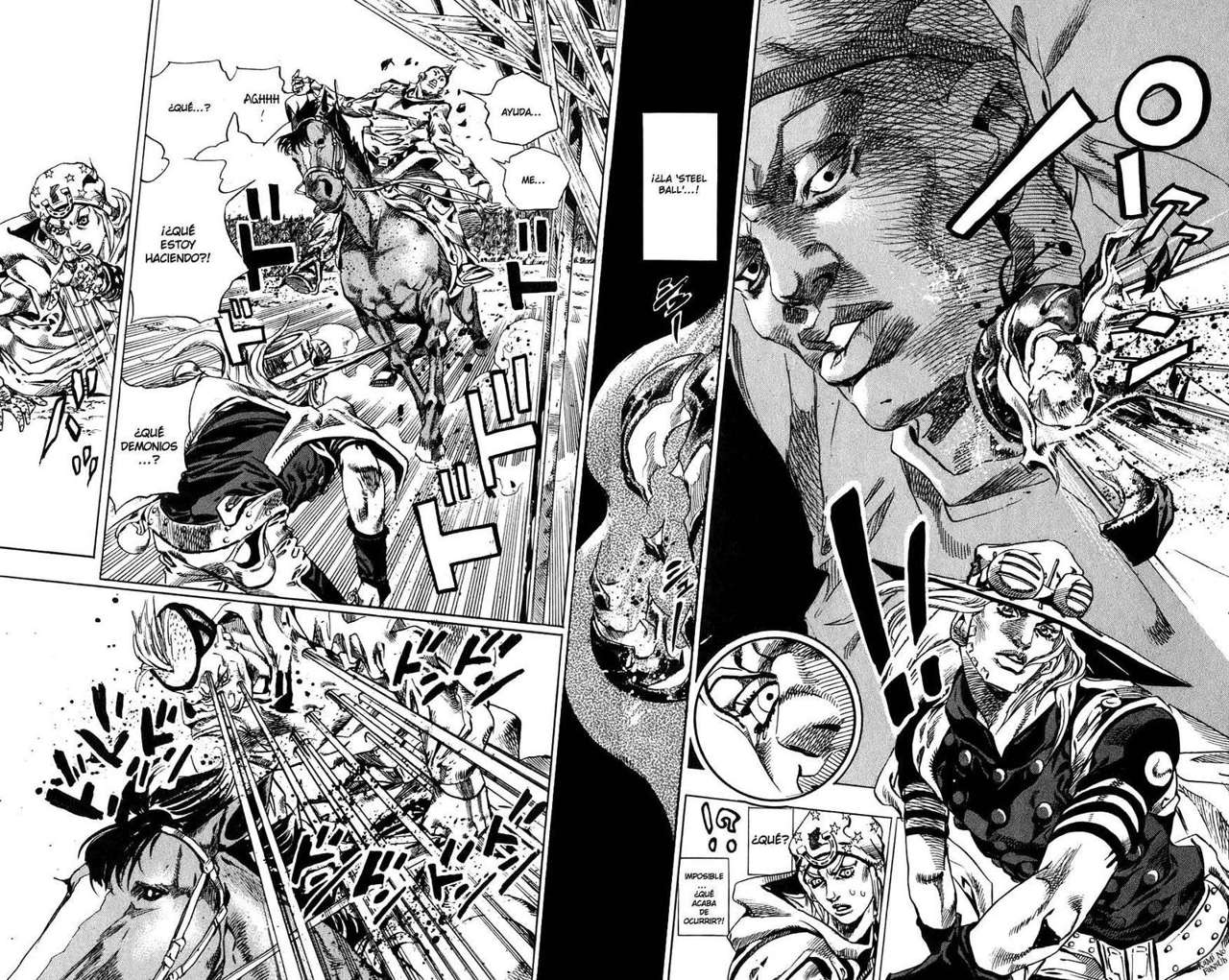 Read JoJo's Bizarre Adventure Parte 7 Steel Ball Run ES Manga Online