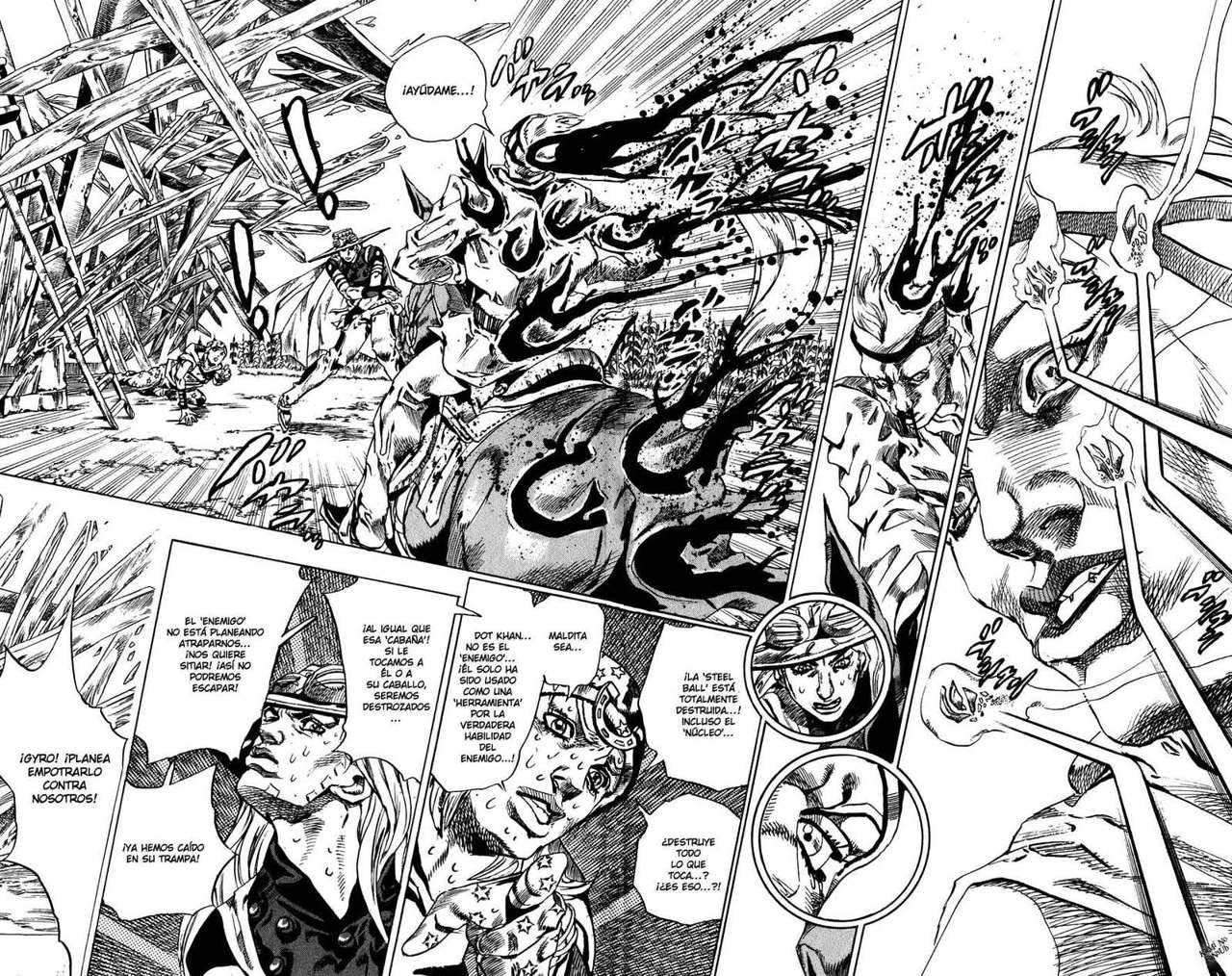Read JoJo's Bizarre Adventure Parte 7 Steel Ball Run ES Manga Online