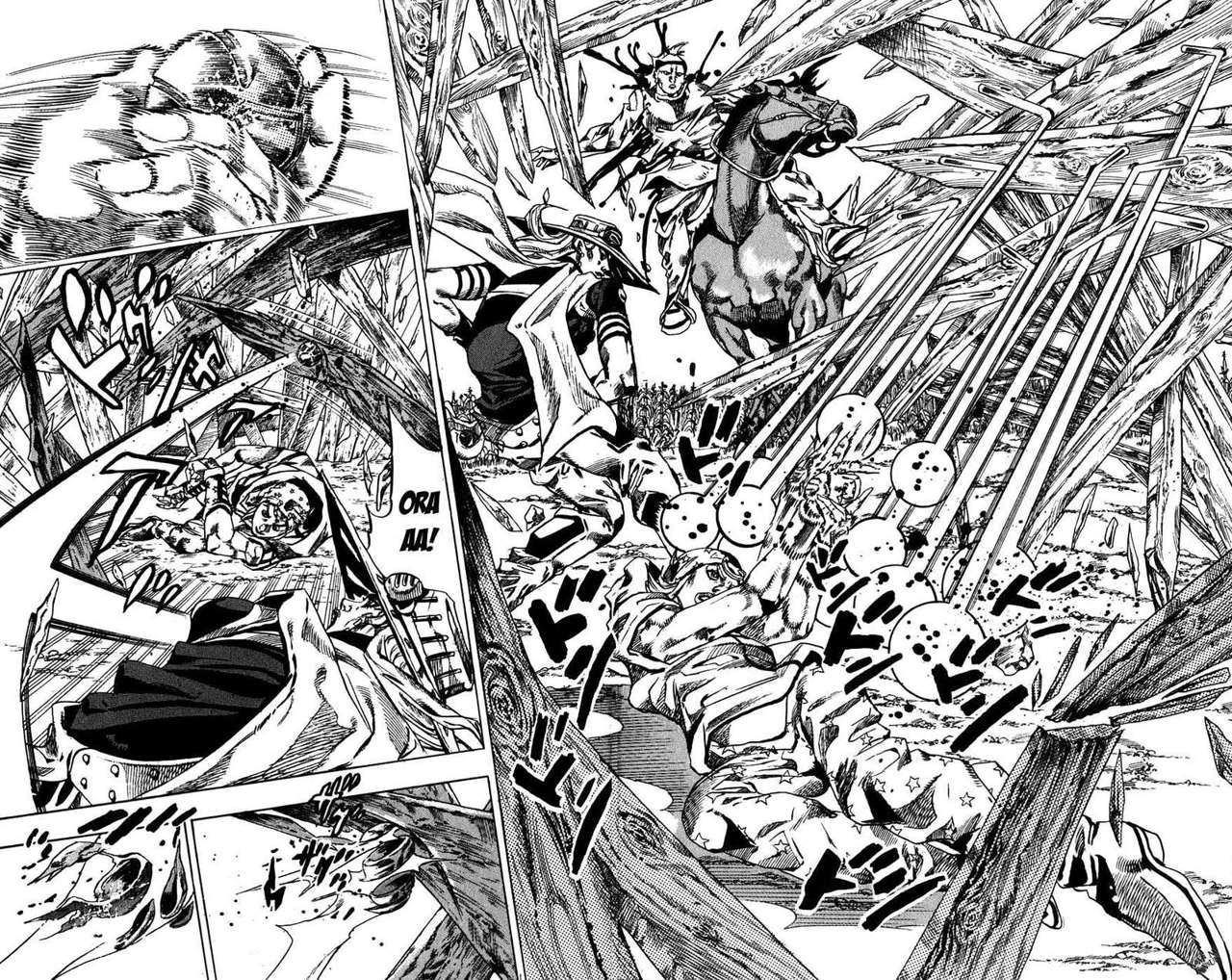 Read JoJo's Bizarre Adventure Parte 7 Steel Ball Run ES Manga Online