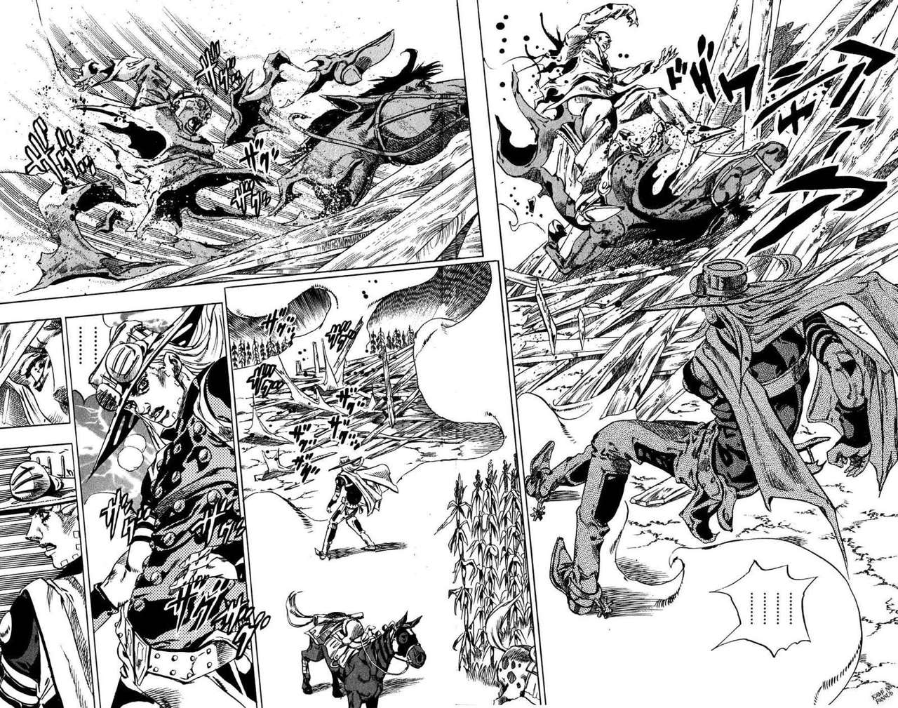 Read JoJo's Bizarre Adventure Parte 7 Steel Ball Run ES Manga Online