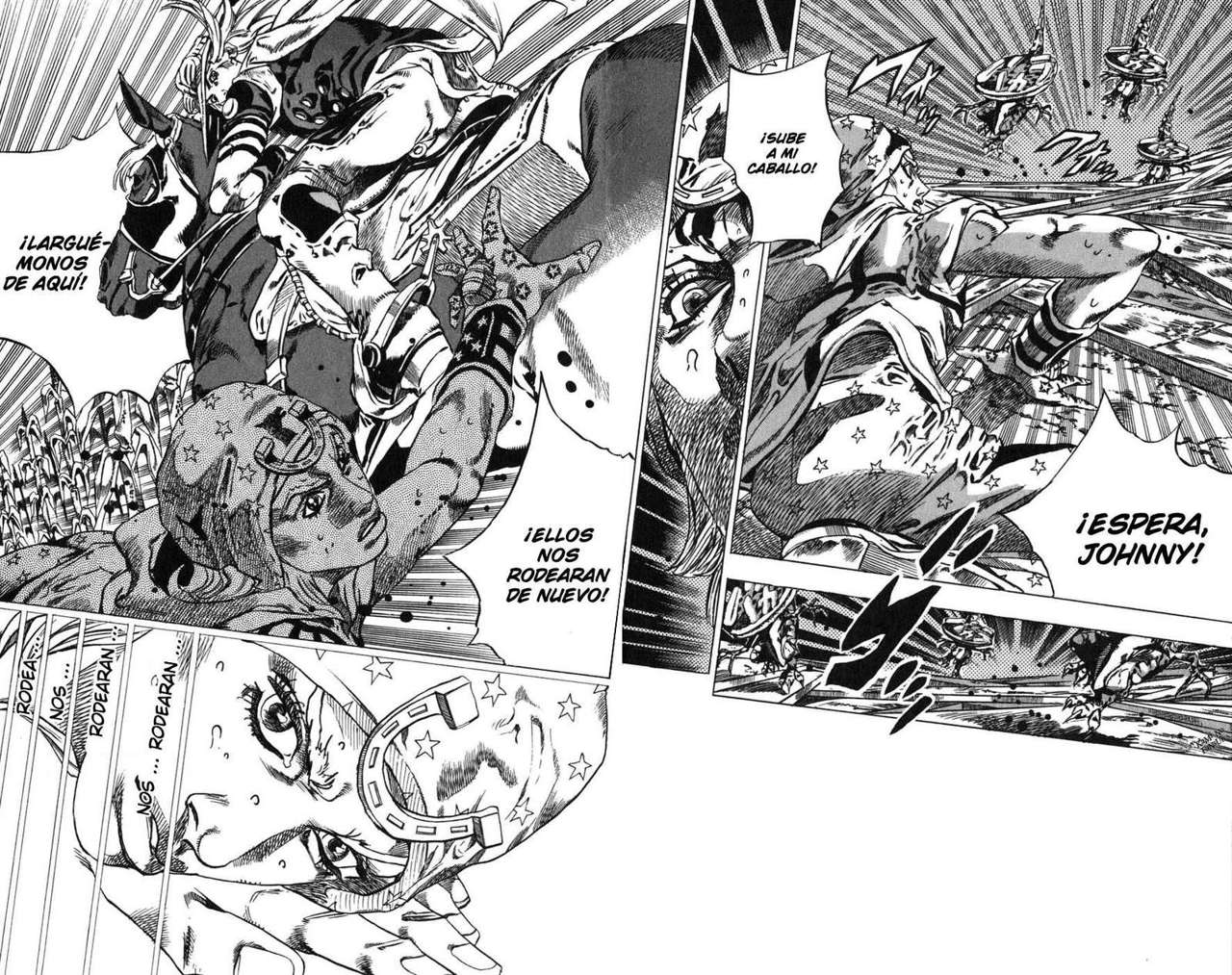 Read JoJo's Bizarre Adventure Parte 7 Steel Ball Run ES Manga Online