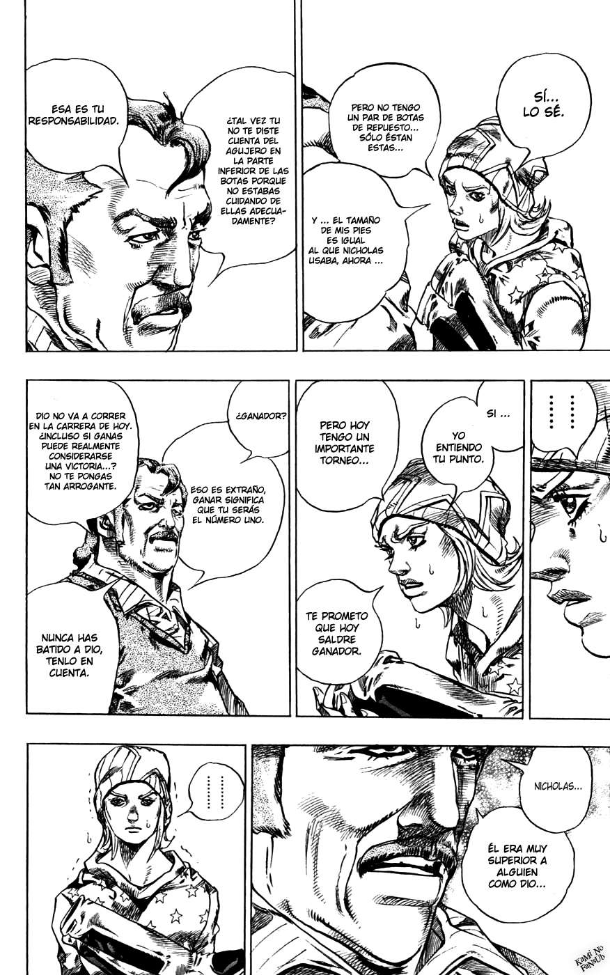 Read JoJo's Bizarre Adventure Parte 7 Steel Ball Run ES Manga Online