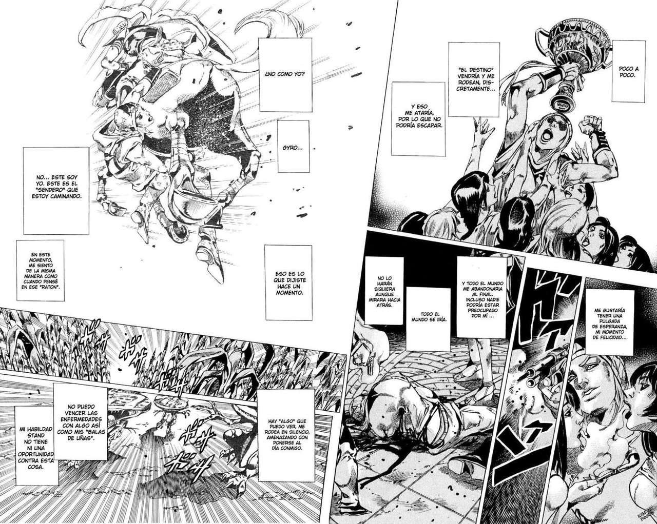 Read JoJo's Bizarre Adventure Parte 7 Steel Ball Run ES Manga Online
