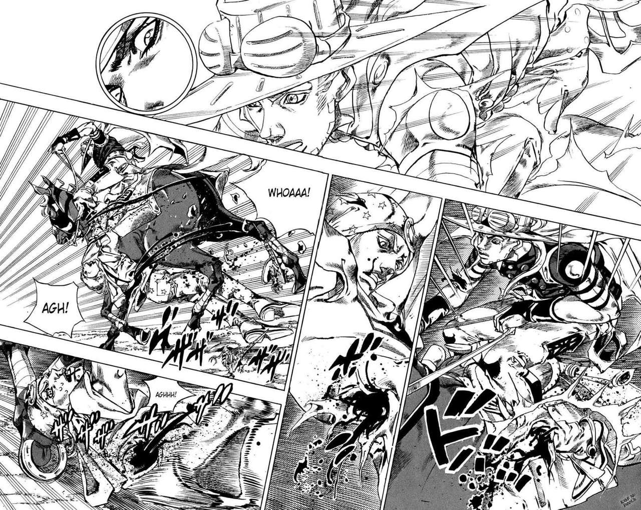Read JoJo's Bizarre Adventure Parte 7 Steel Ball Run ES Manga Online