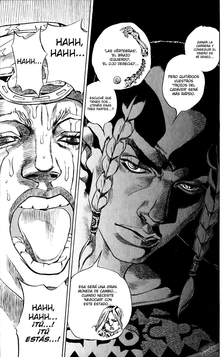 Read JoJo's Bizarre Adventure Parte 7 Steel Ball Run ES Manga Online
