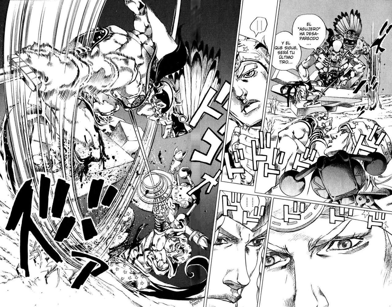 Read JoJo's Bizarre Adventure Parte 7 Steel Ball Run ES Manga Online