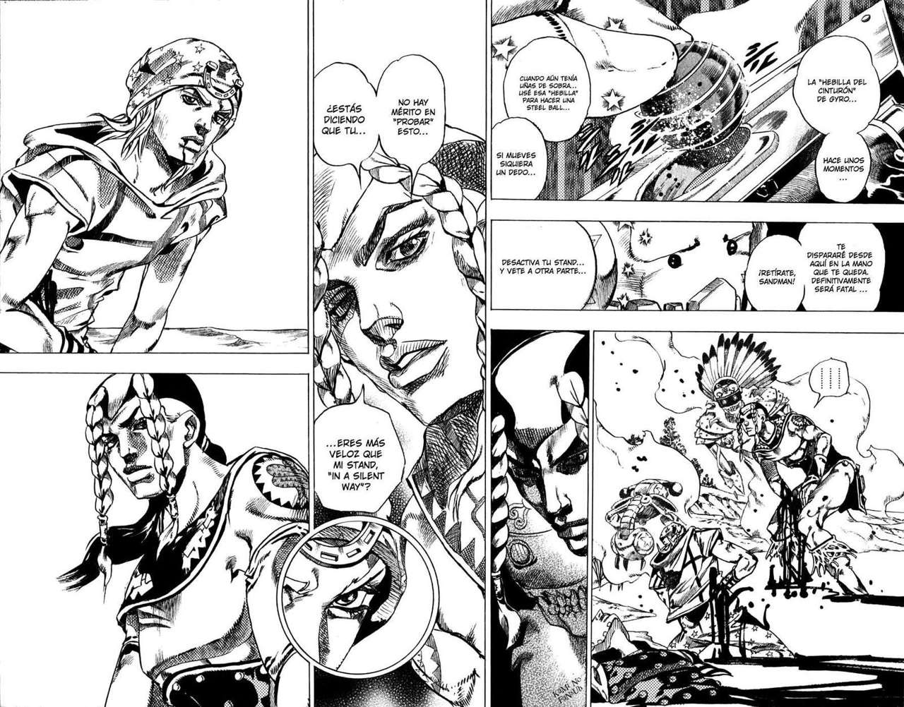 Read JoJo's Bizarre Adventure Parte 7 Steel Ball Run ES Manga Online