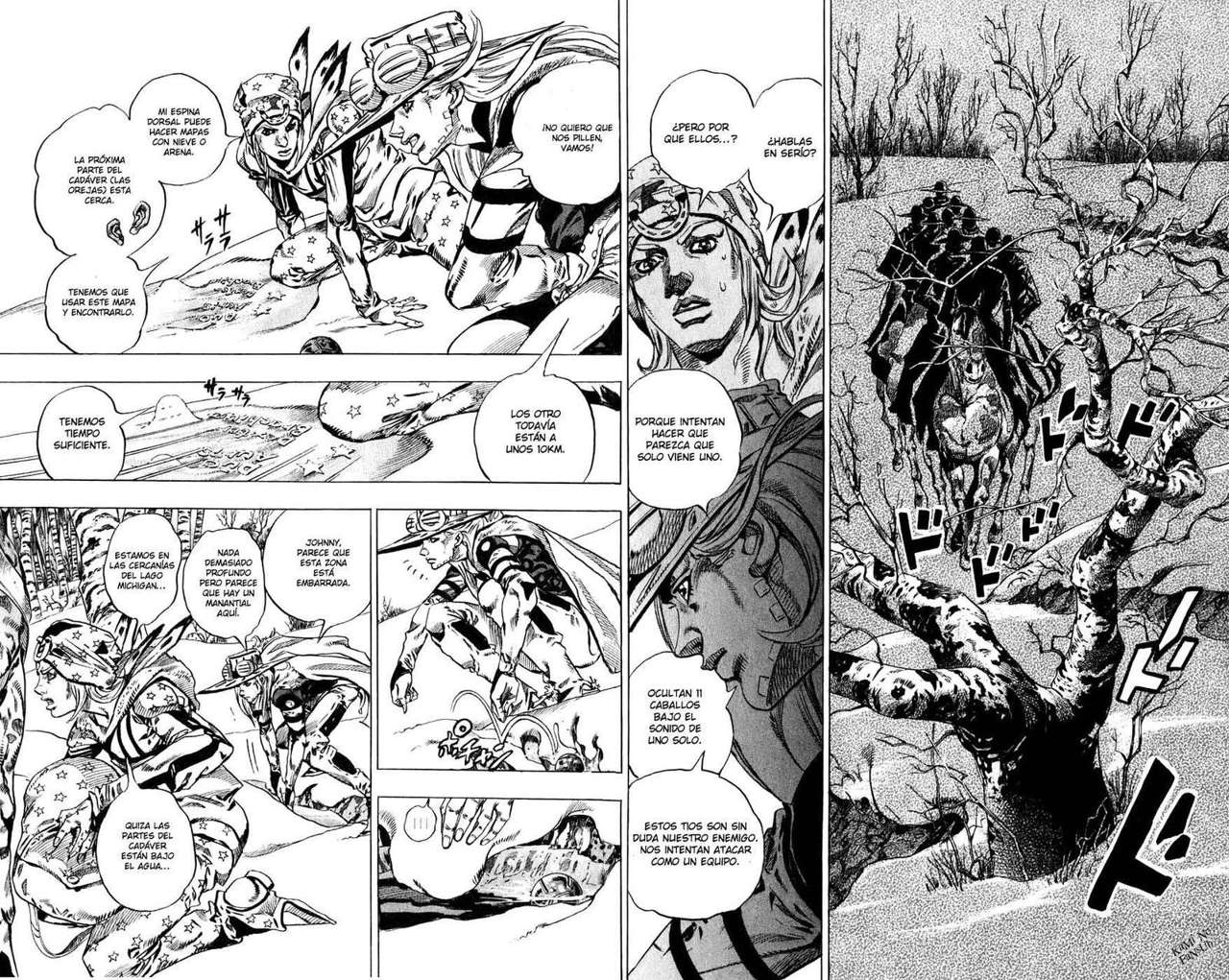 Read JoJo's Bizarre Adventure Parte 7 Steel Ball Run ES Manga Online