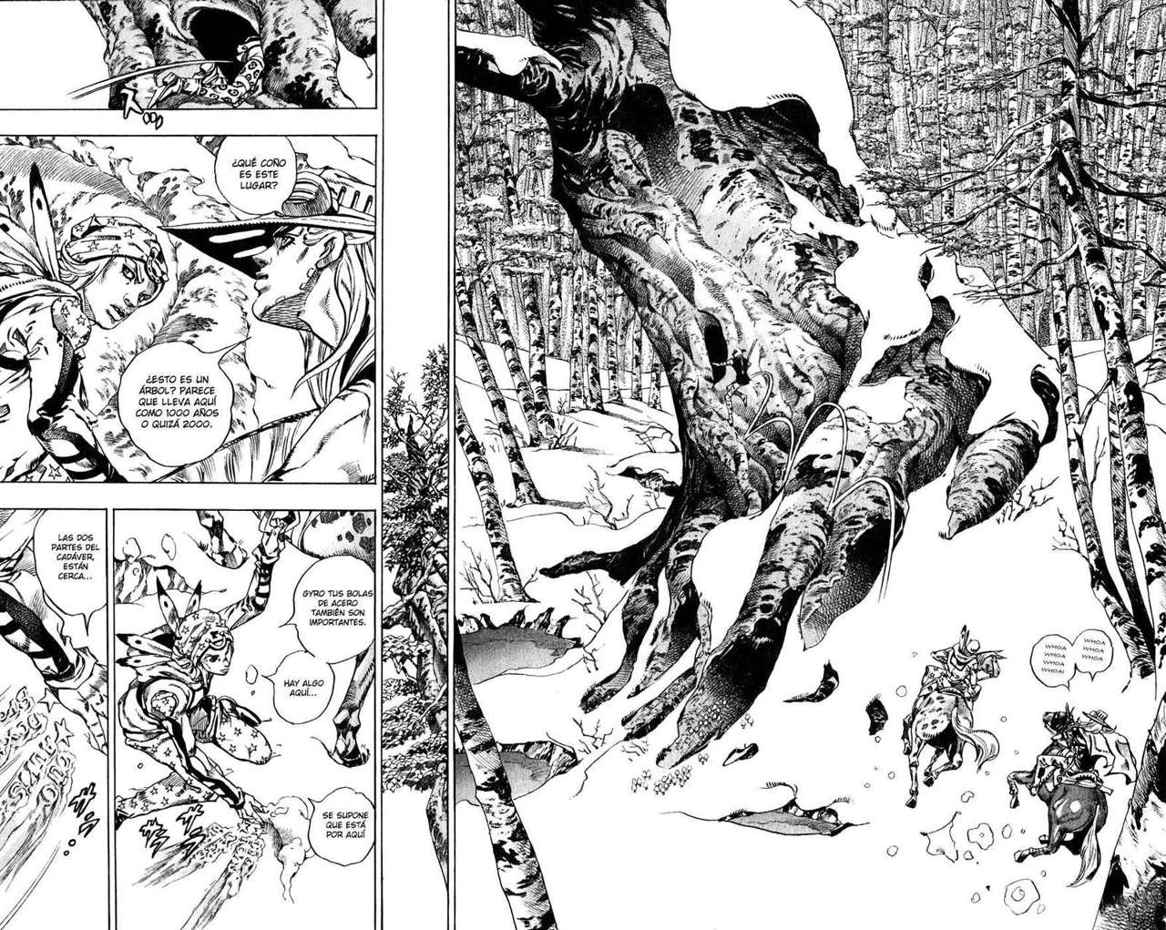 Read JoJo's Bizarre Adventure Parte 7 Steel Ball Run ES Manga Online