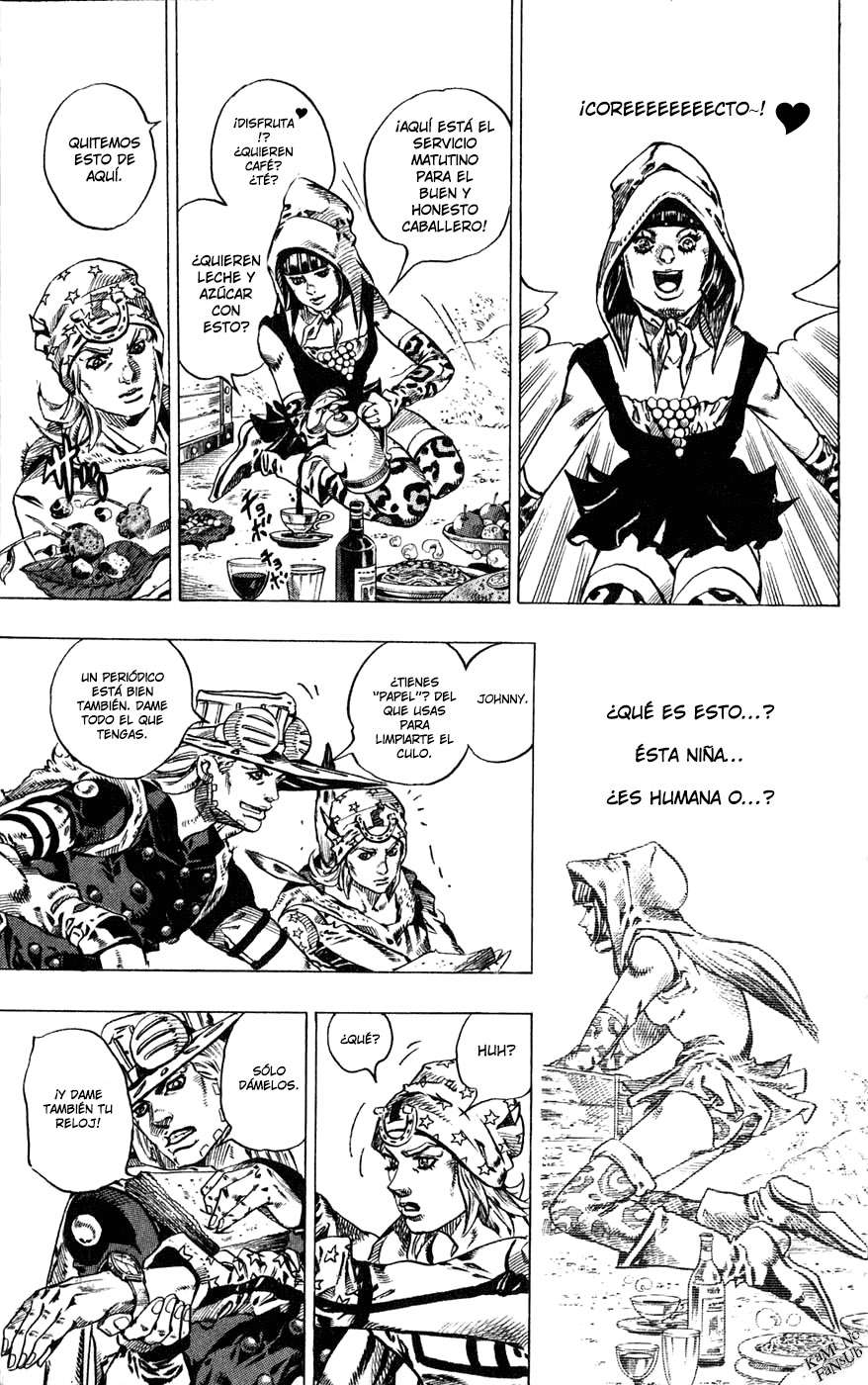 Read JoJo's Bizarre Adventure Parte 7 Steel Ball Run ES Manga Online
