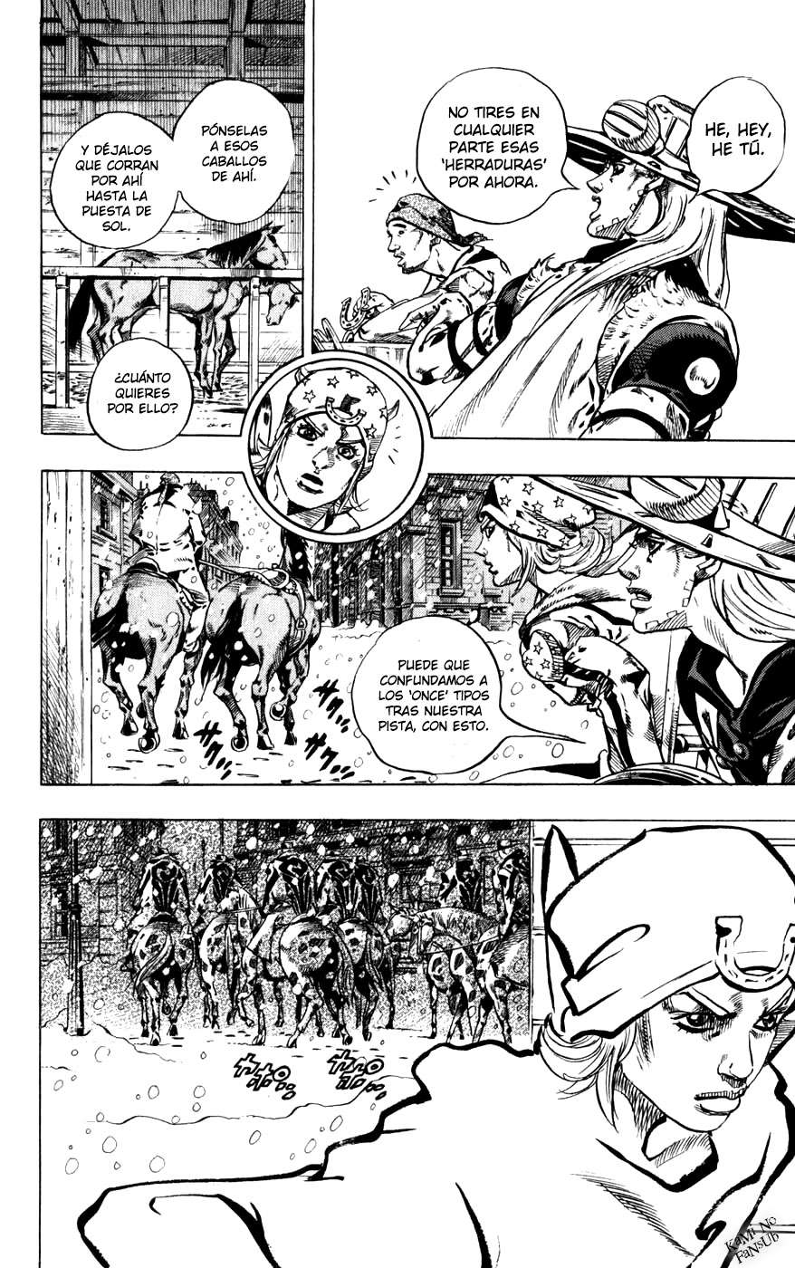 Read JoJo's Bizarre Adventure Parte 7 Steel Ball Run ES Manga Online