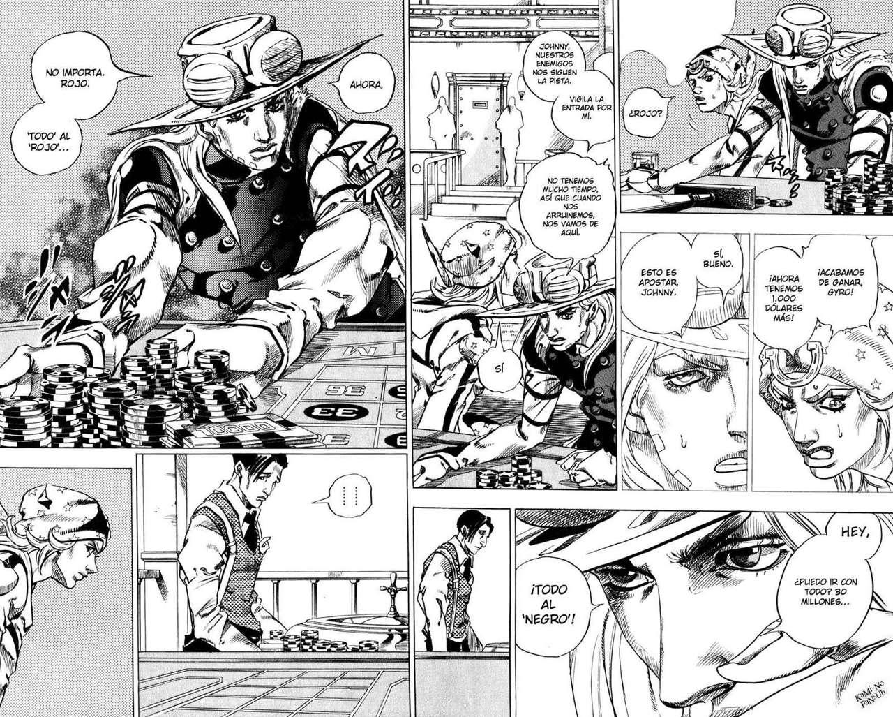 Read JoJo's Bizarre Adventure Parte 7 Steel Ball Run ES Manga Online