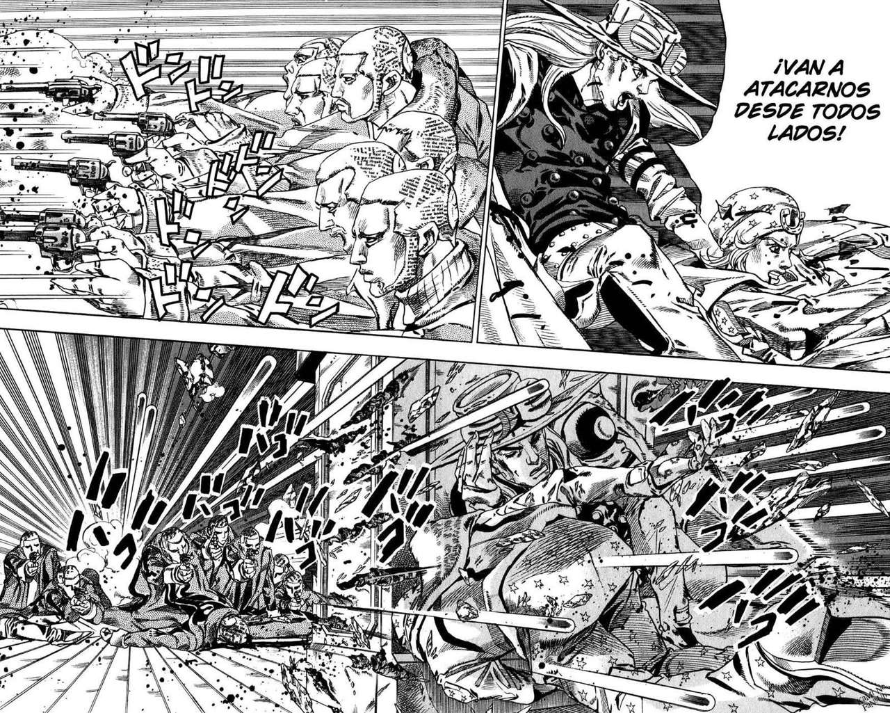 Read JoJo's Bizarre Adventure Parte 7 Steel Ball Run ES Manga Online