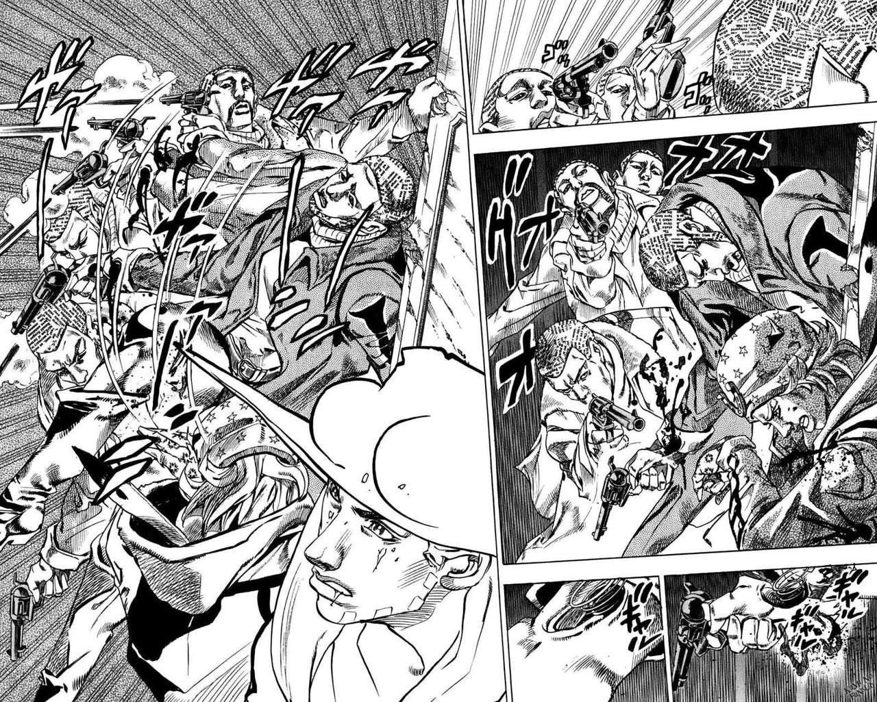 Read JoJo's Bizarre Adventure Parte 7 Steel Ball Run ES Manga Online