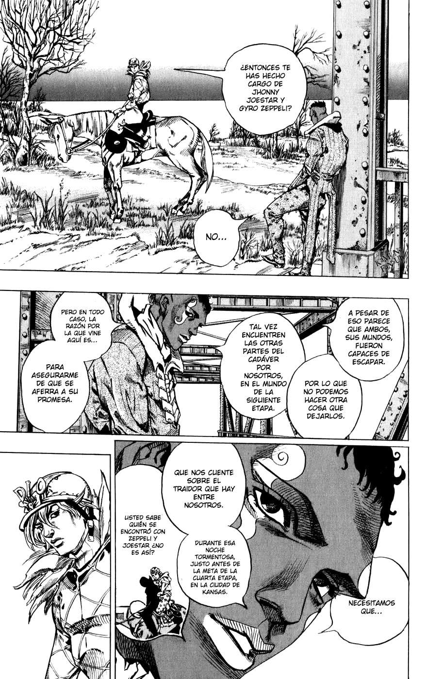 Read JoJo's Bizarre Adventure Parte 7 Steel Ball Run ES Manga Online