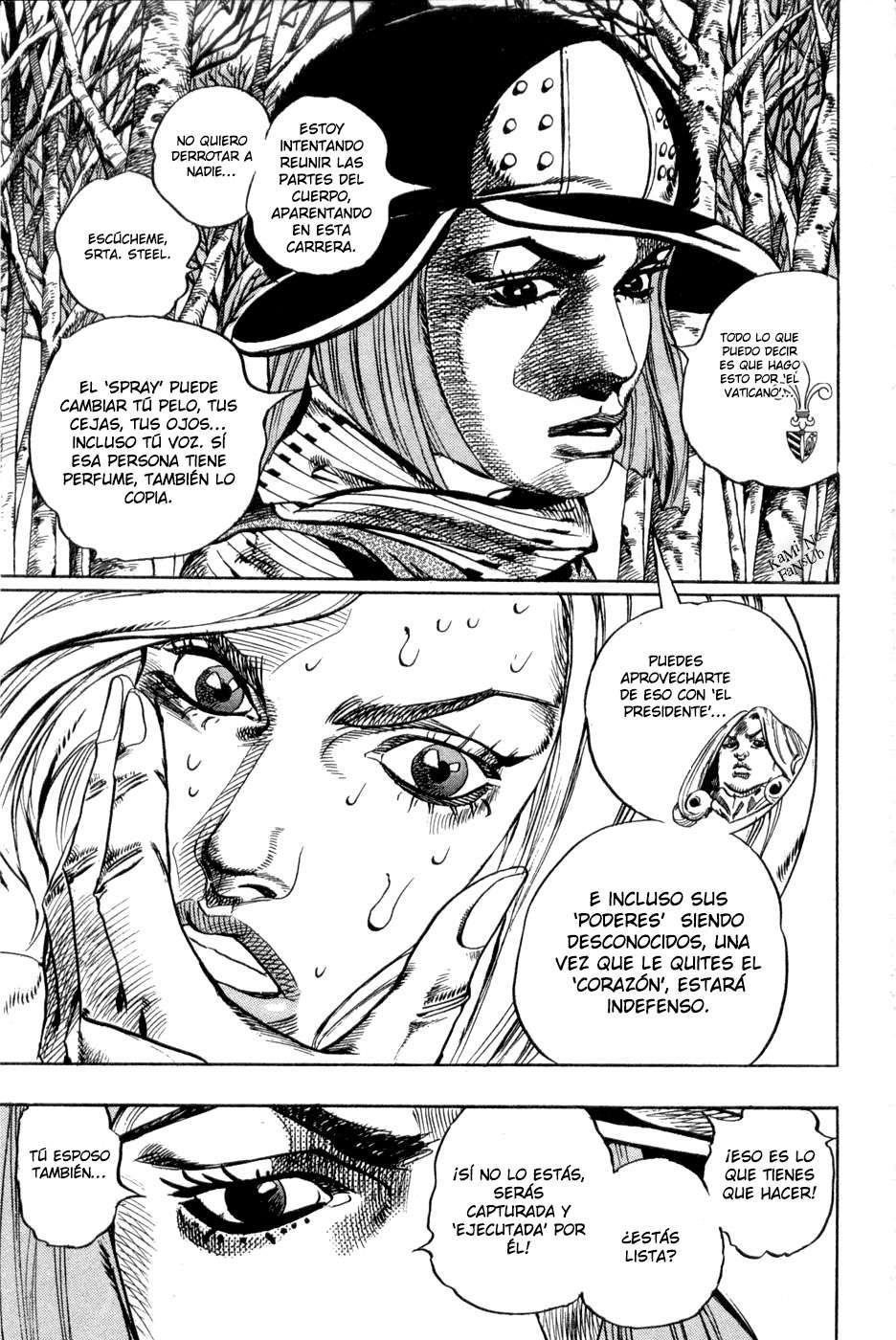 Read JoJo's Bizarre Adventure Parte 7 Steel Ball Run ES Manga Online