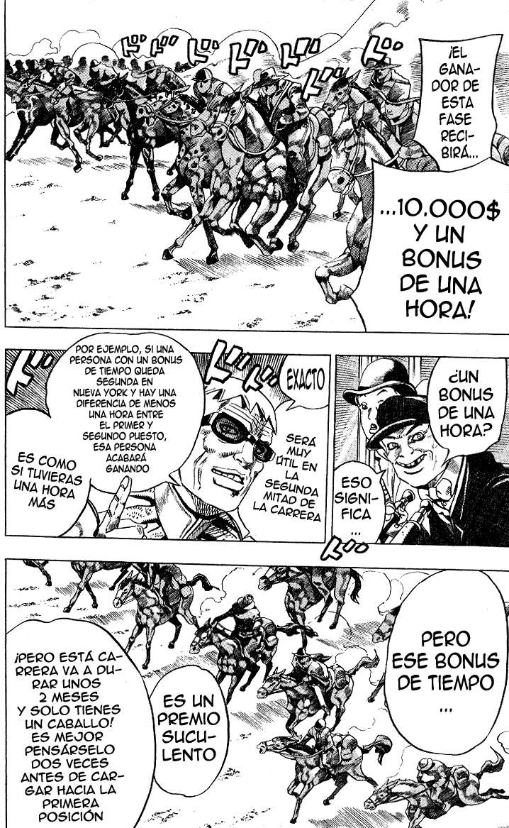 Read JoJo's Bizarre Adventure Parte 7 Steel Ball Run ES Manga Online