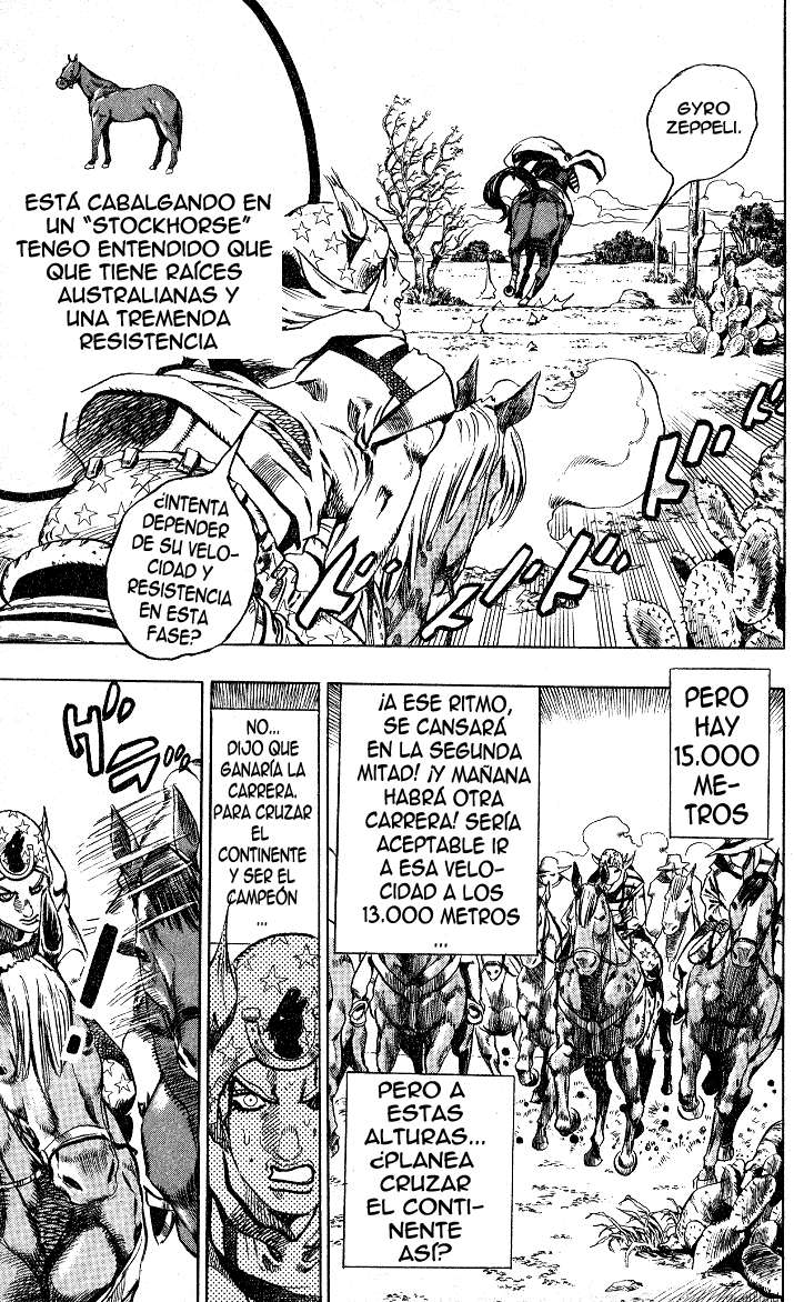 Read JoJo's Bizarre Adventure Parte 7 Steel Ball Run ES Manga Online
