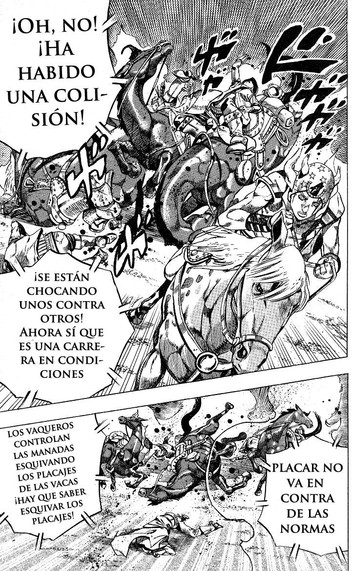 Read JoJo's Bizarre Adventure Parte 7 Steel Ball Run ES Manga Online