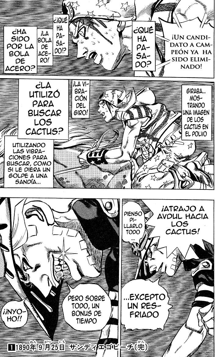 Read JoJo's Bizarre Adventure Parte 7 Steel Ball Run ES Manga Online