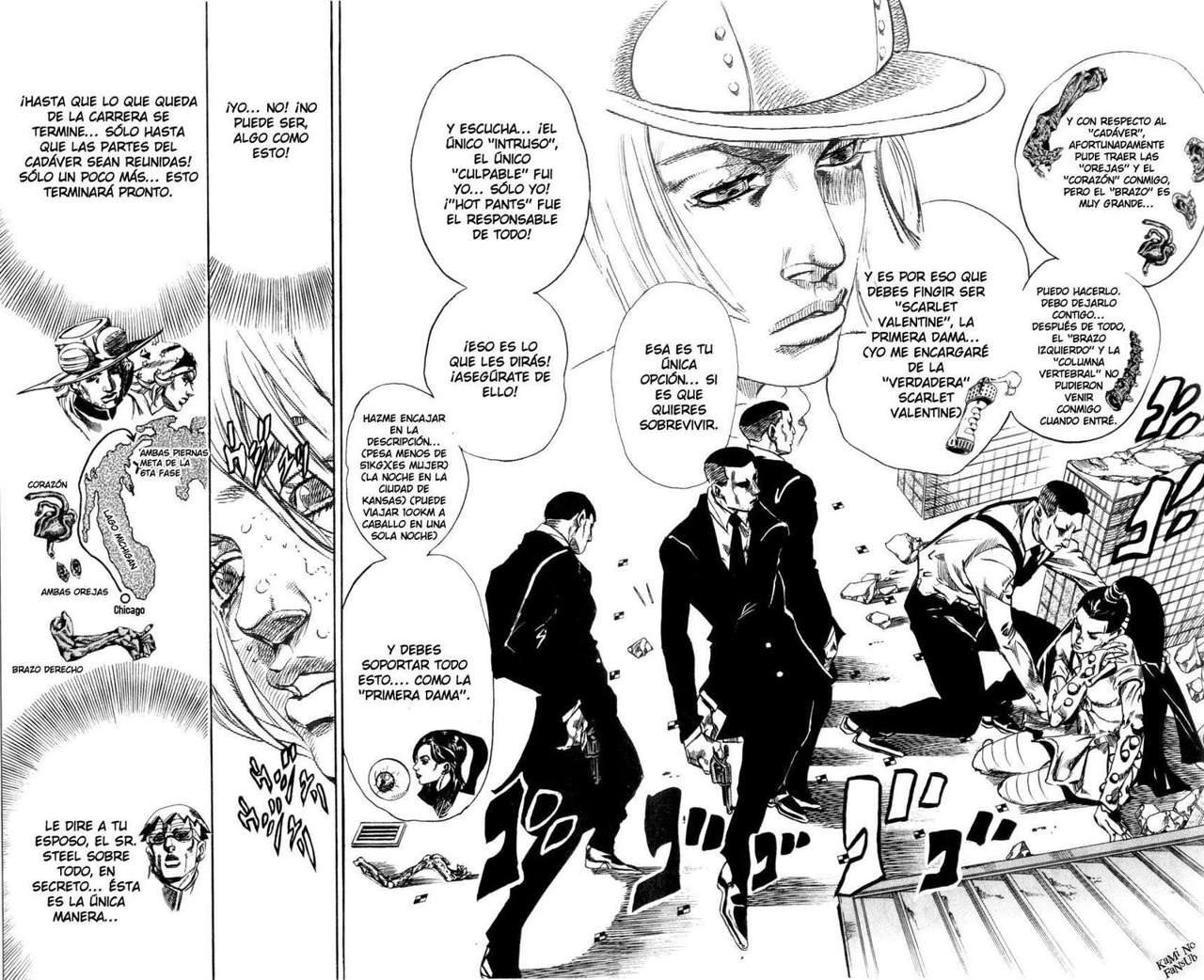 Read JoJo's Bizarre Adventure Parte 7 Steel Ball Run ES Manga Online