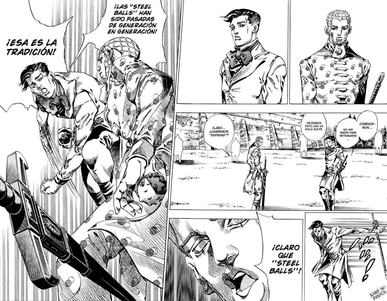 Read JoJo's Bizarre Adventure Parte 7 Steel Ball Run ES Manga Online