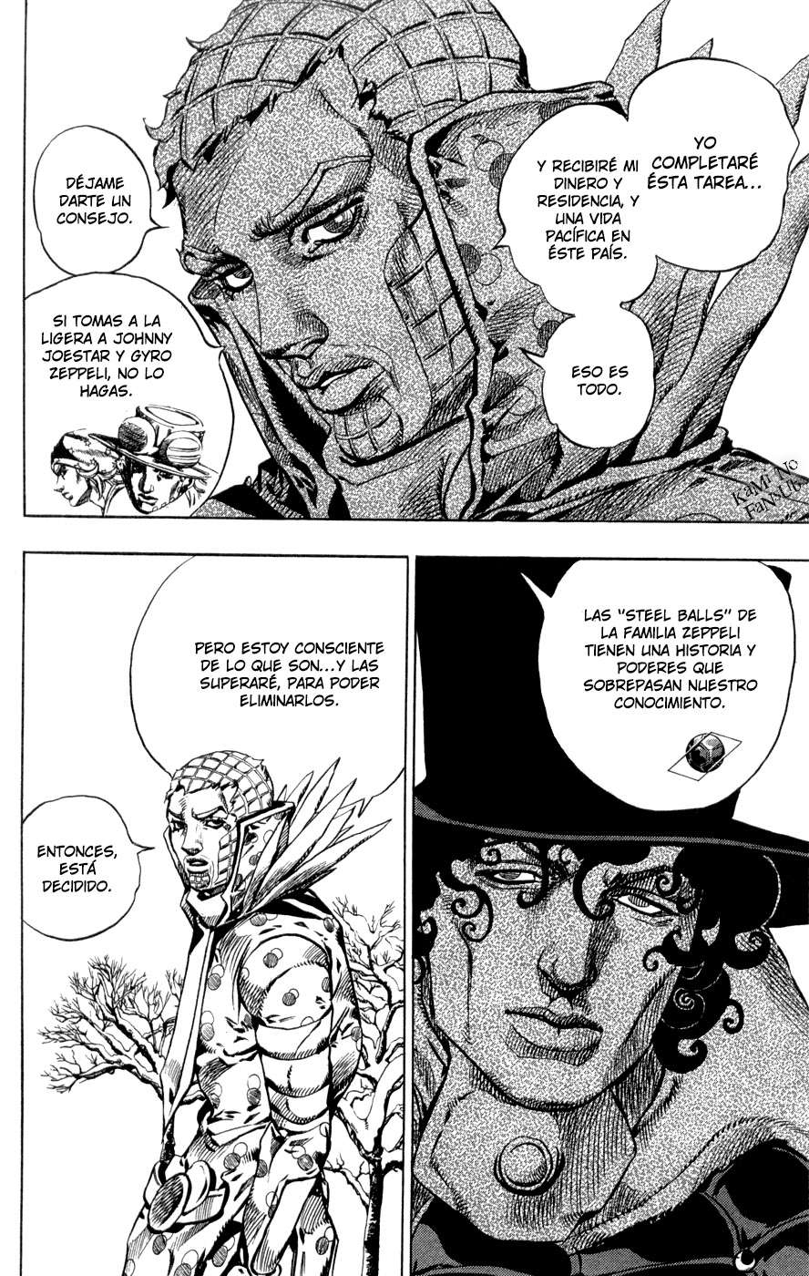 Read JoJo's Bizarre Adventure Parte 7 Steel Ball Run ES Manga Online