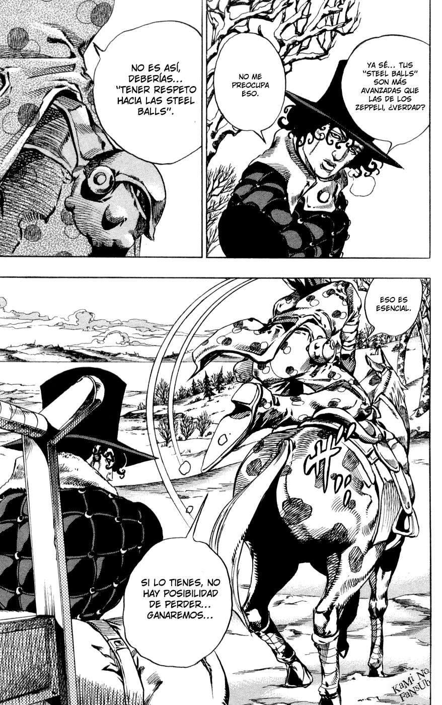 Read JoJo's Bizarre Adventure Parte 7 Steel Ball Run ES Manga Online