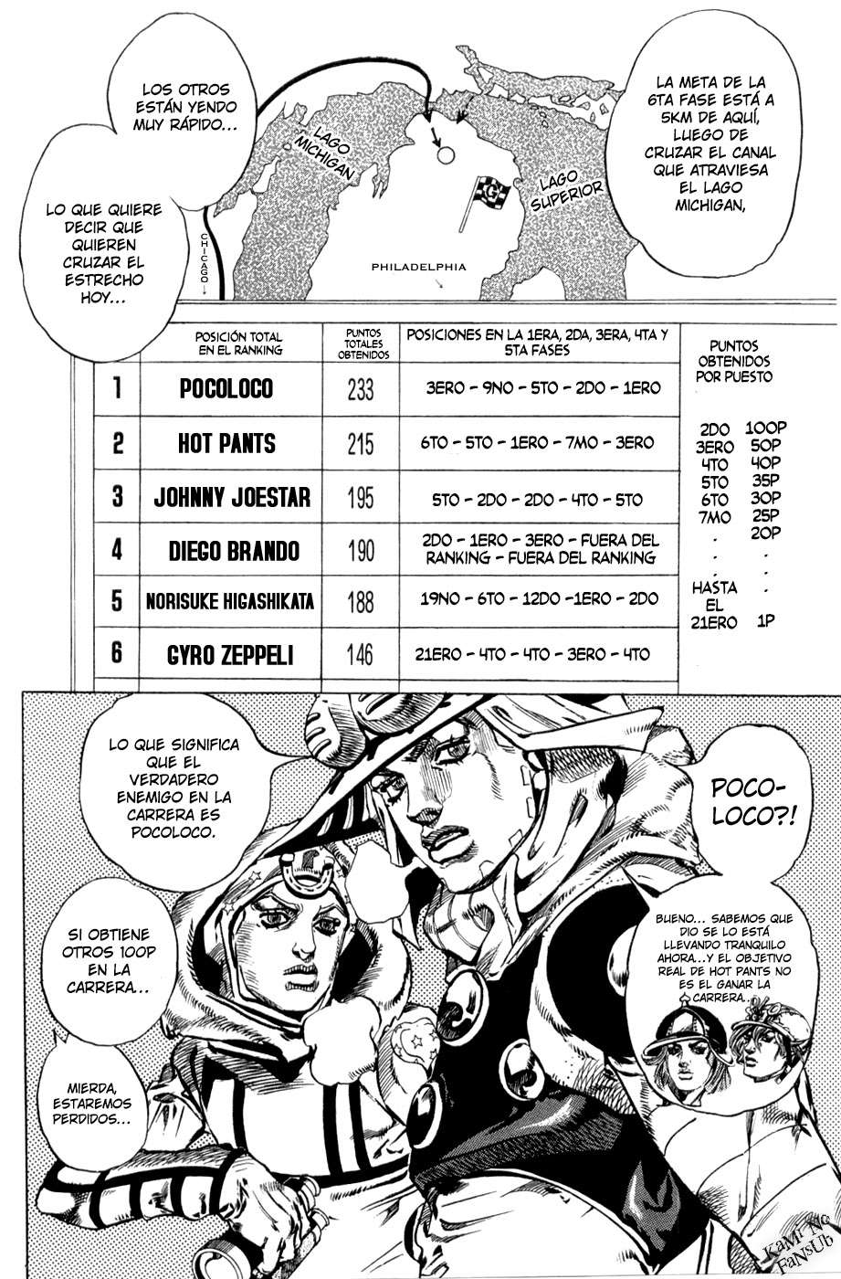 Read JoJo's Bizarre Adventure Parte 7 Steel Ball Run ES Manga Online
