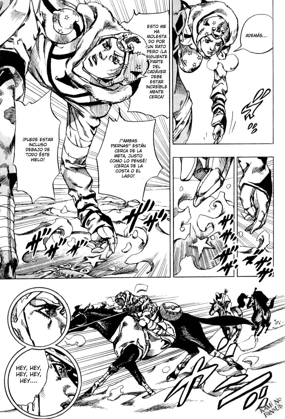 Read JoJo's Bizarre Adventure Parte 7 Steel Ball Run ES Manga Online