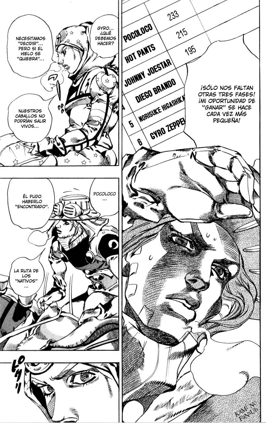 Read JoJo's Bizarre Adventure Parte 7 Steel Ball Run ES Manga Online