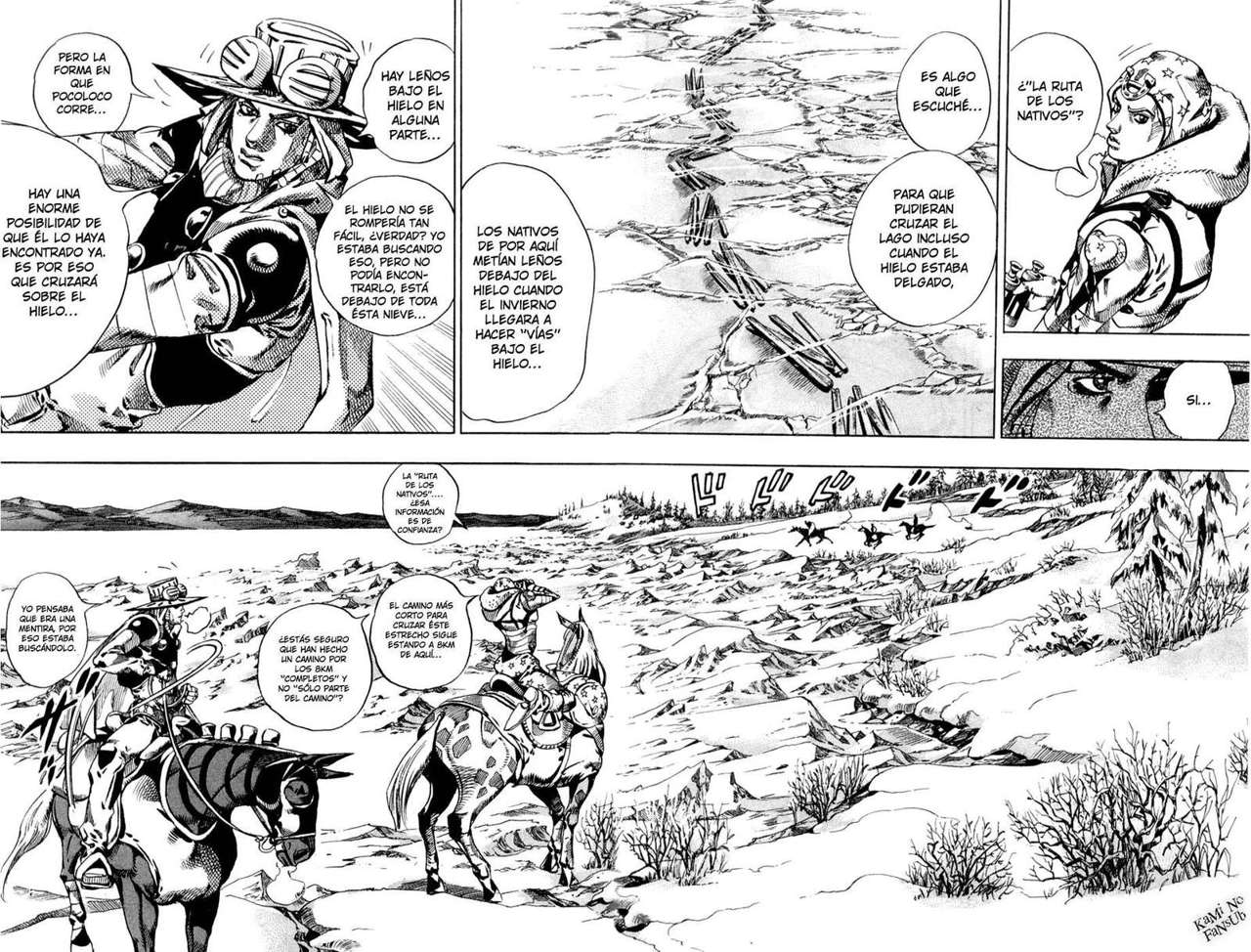 Read JoJo's Bizarre Adventure Parte 7 Steel Ball Run ES Manga Online