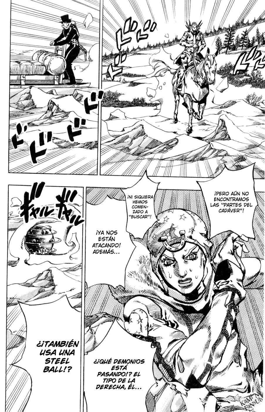 Read JoJo's Bizarre Adventure Parte 7 Steel Ball Run ES Manga Online