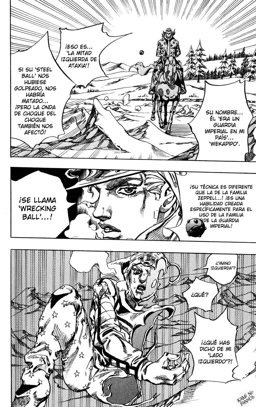Read JoJo's Bizarre Adventure Parte 7 Steel Ball Run ES Manga Online