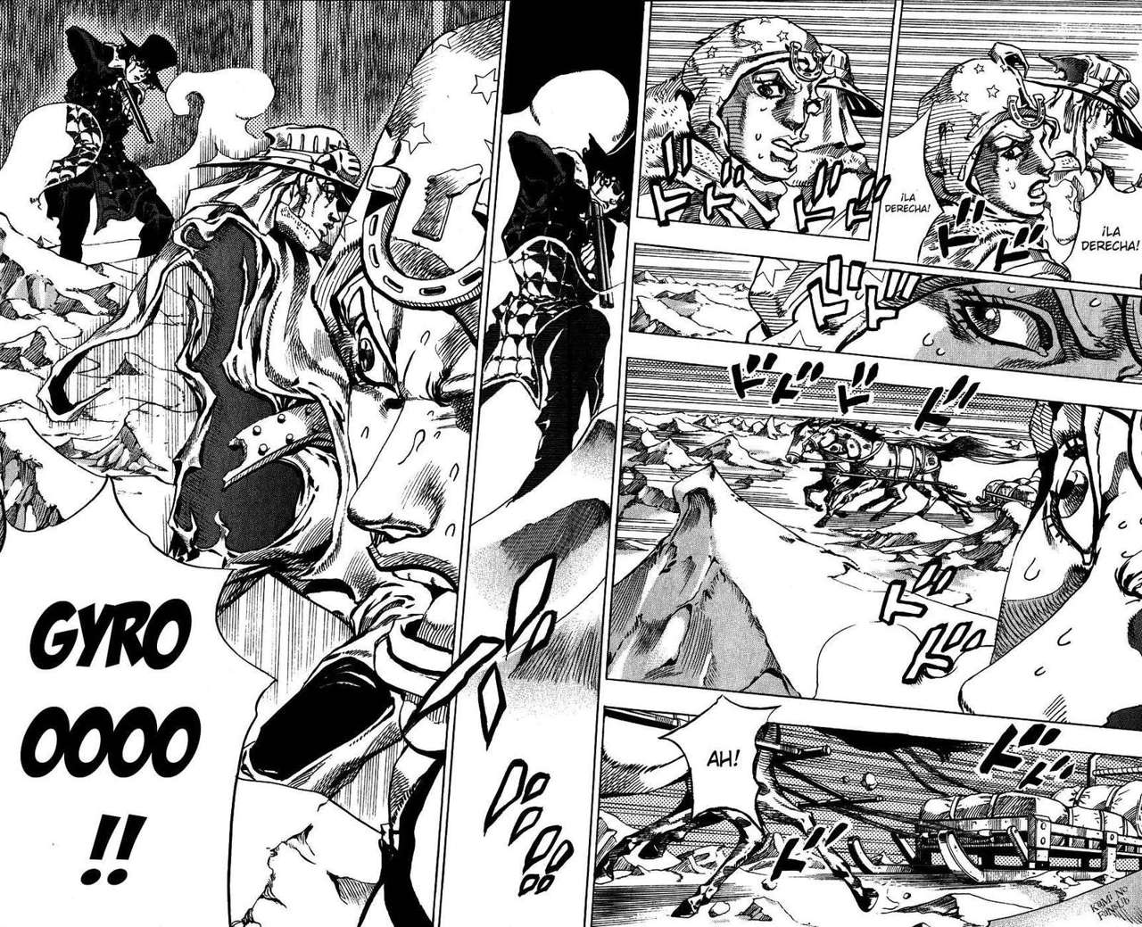 Read JoJo's Bizarre Adventure Parte 7 Steel Ball Run ES Manga Online