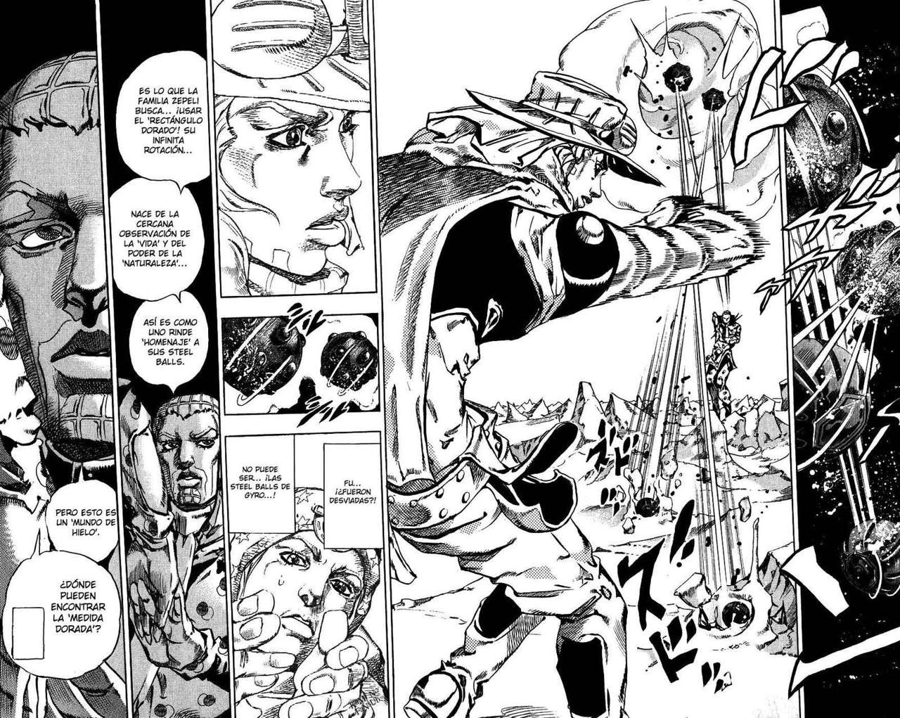Read JoJo's Bizarre Adventure Parte 7 Steel Ball Run ES Manga Online